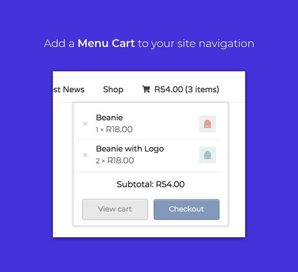 StoreCustomizer - WooCommerce addons - WooCommerce Menu Cart