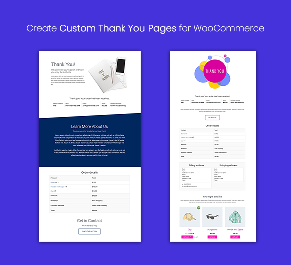 WooCustomizer - WooCommerce Custom Thank You Pages